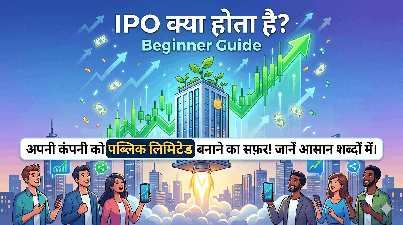 IPO क्या होता है? | Beginner Guide हिंदी में |