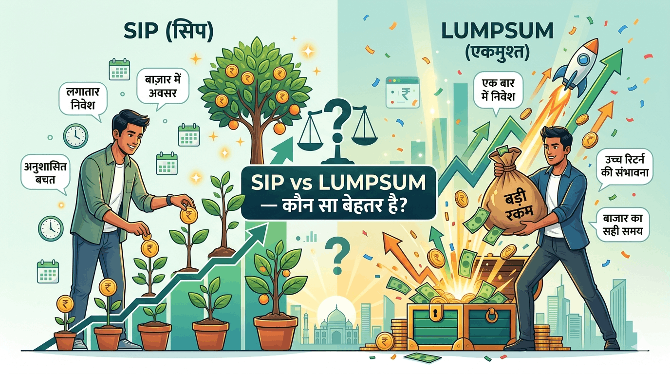 SIP vs Lumpsum — कौन सा बेहतर है?