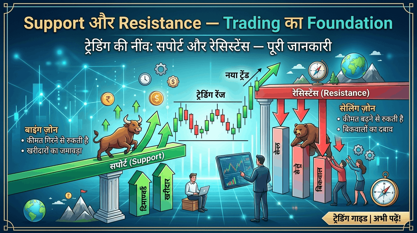 support resistance kya hai trading