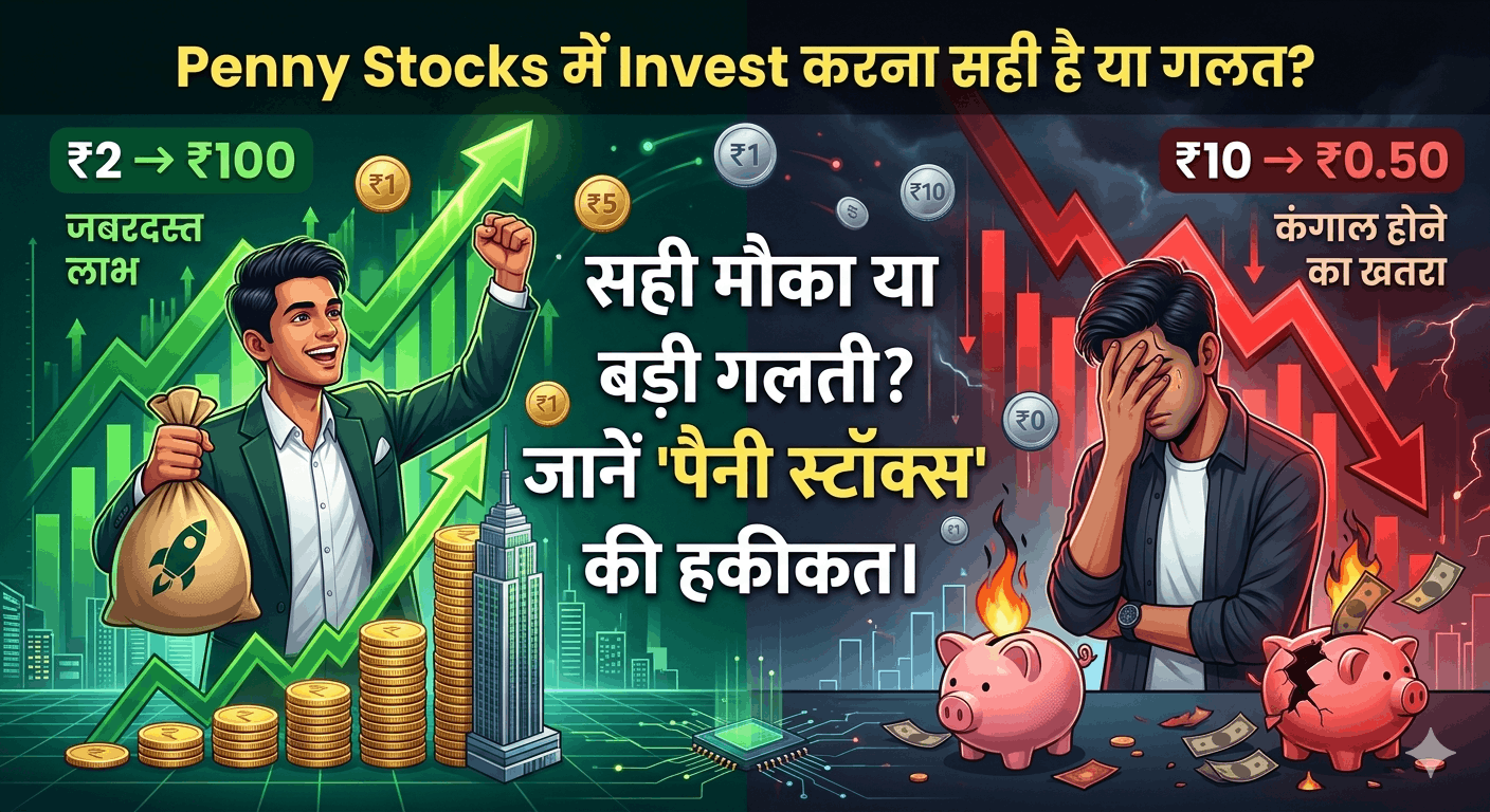 Penny Stocks में Invest करना सही है या गलत? पूरी सच्चाई 2026