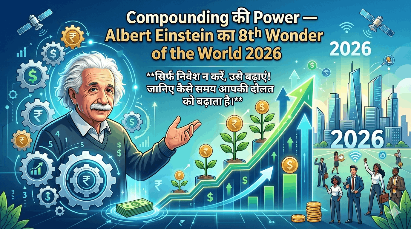 Compounding की Power — Albert Einstein का 8th Wonder of the World 2026
