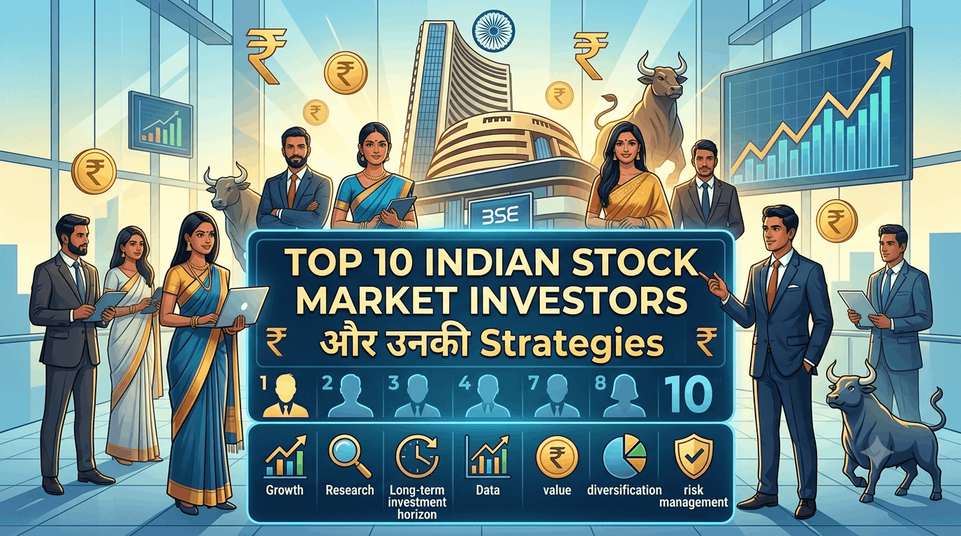 Top 10 Indian Stock Market Investors