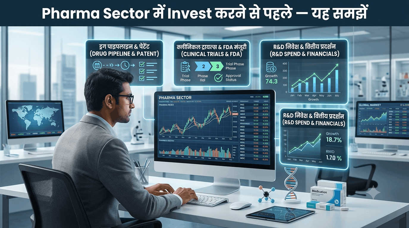 pharma sector stocks hindi