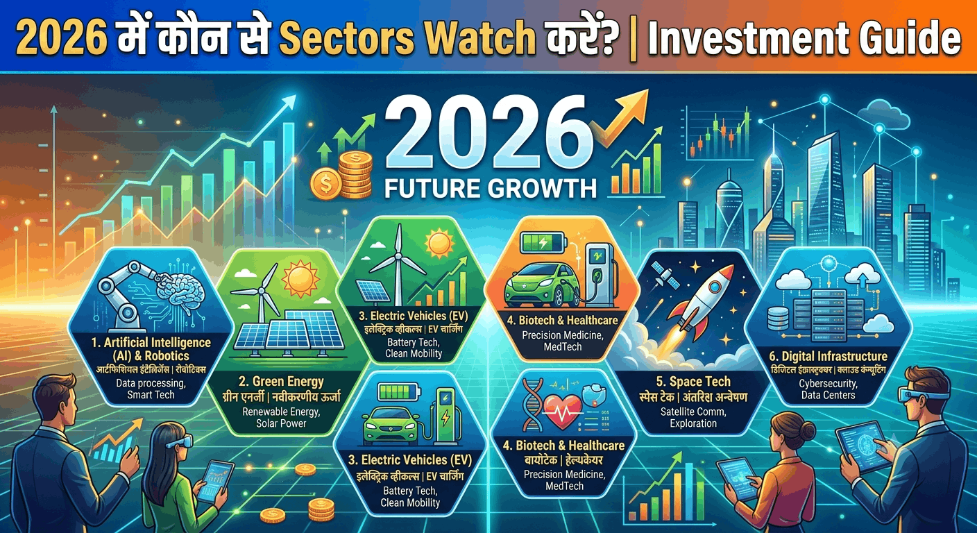 top sectors 2026 india hindi